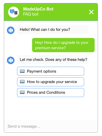 Support chatbot